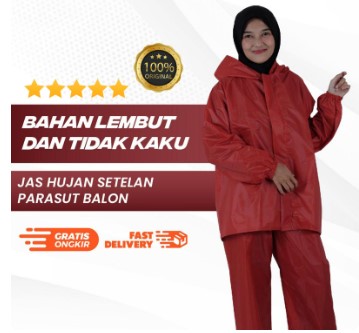 Jas hujan raincoat stelan baju celana 